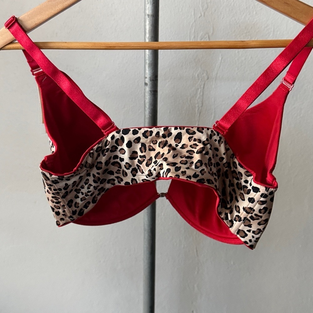 NWT Cacique Leopard Print Bra 40DD - Picture 5 of 5